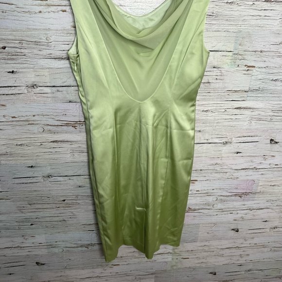 Weekend max Mara green silk dress size 8 - Picture 4 of 11